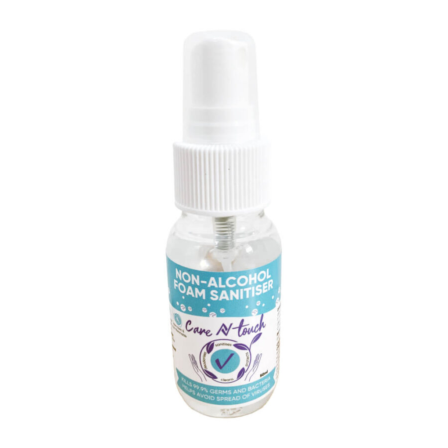 The danger of ethanol-based hand sanitisers 4 50mL Mini Pocket Sanitiser